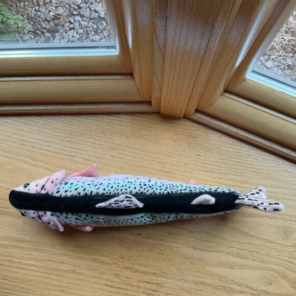 Cabin Critters Rainbow Trout Fish Plush Stuffed Animal - Picture 7 of 7